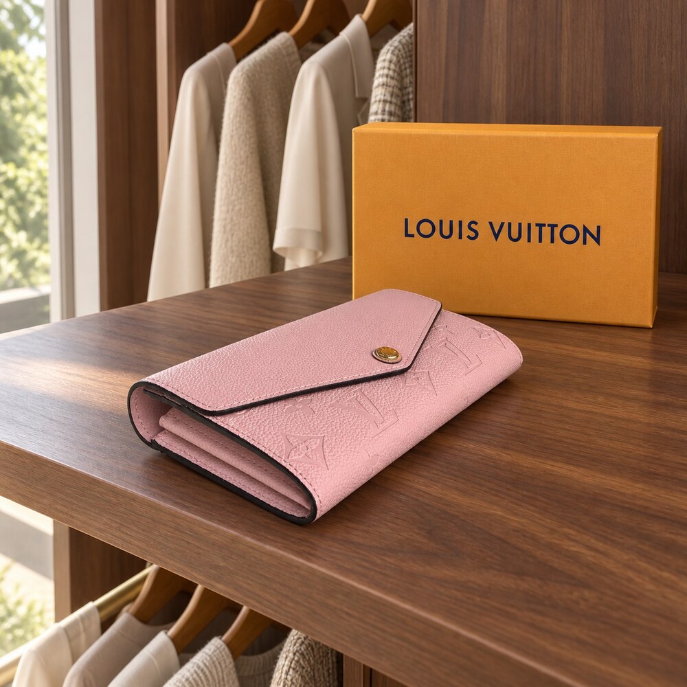 Louis Vuitton Sarah Wallet in Monogram Empreinte Leather - Picture 3 of 6